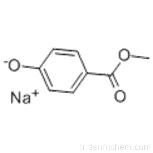 Benzoik asit, 4-hidroksi-, metil ester, sodyum tuzu CAS 5026-62-0